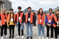 2019.4.27-광화문광장에서의 서예체험