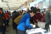 광화문광장 서예체험-2015.3.28-시작